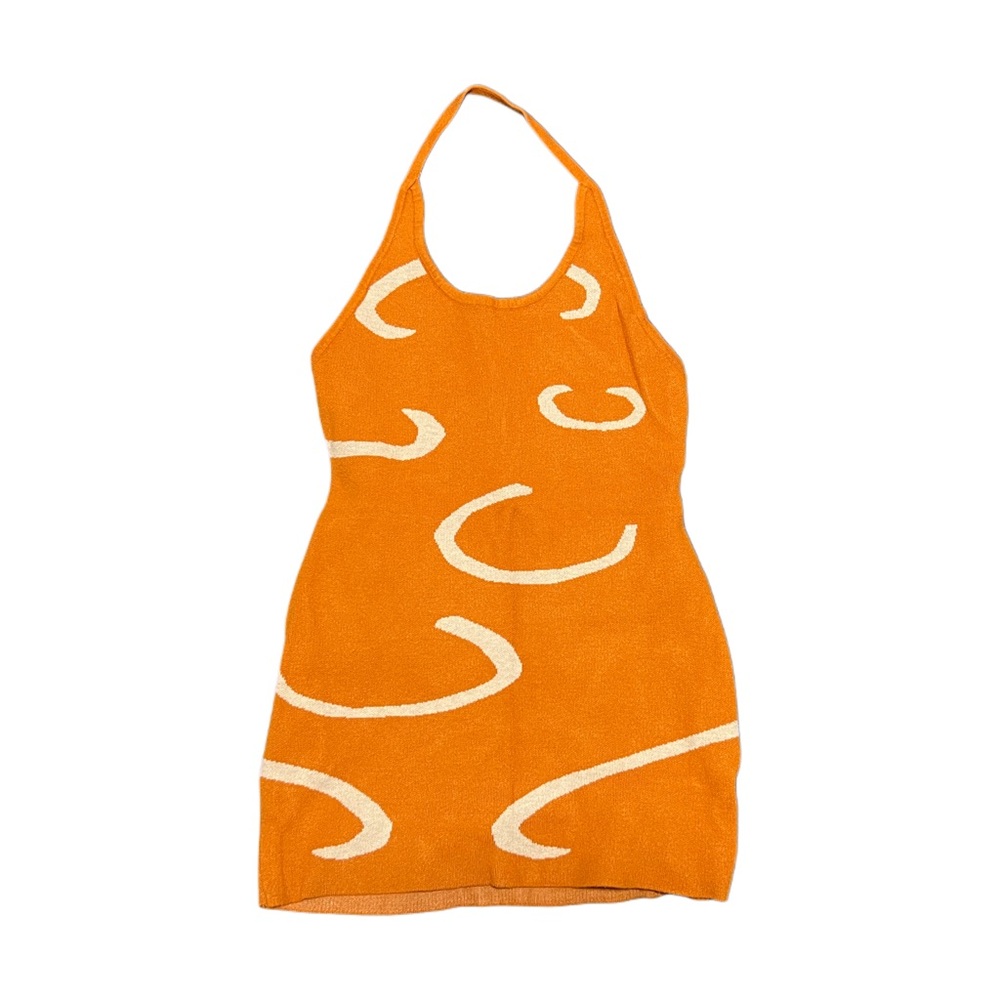 Orange Mini Dress/Top